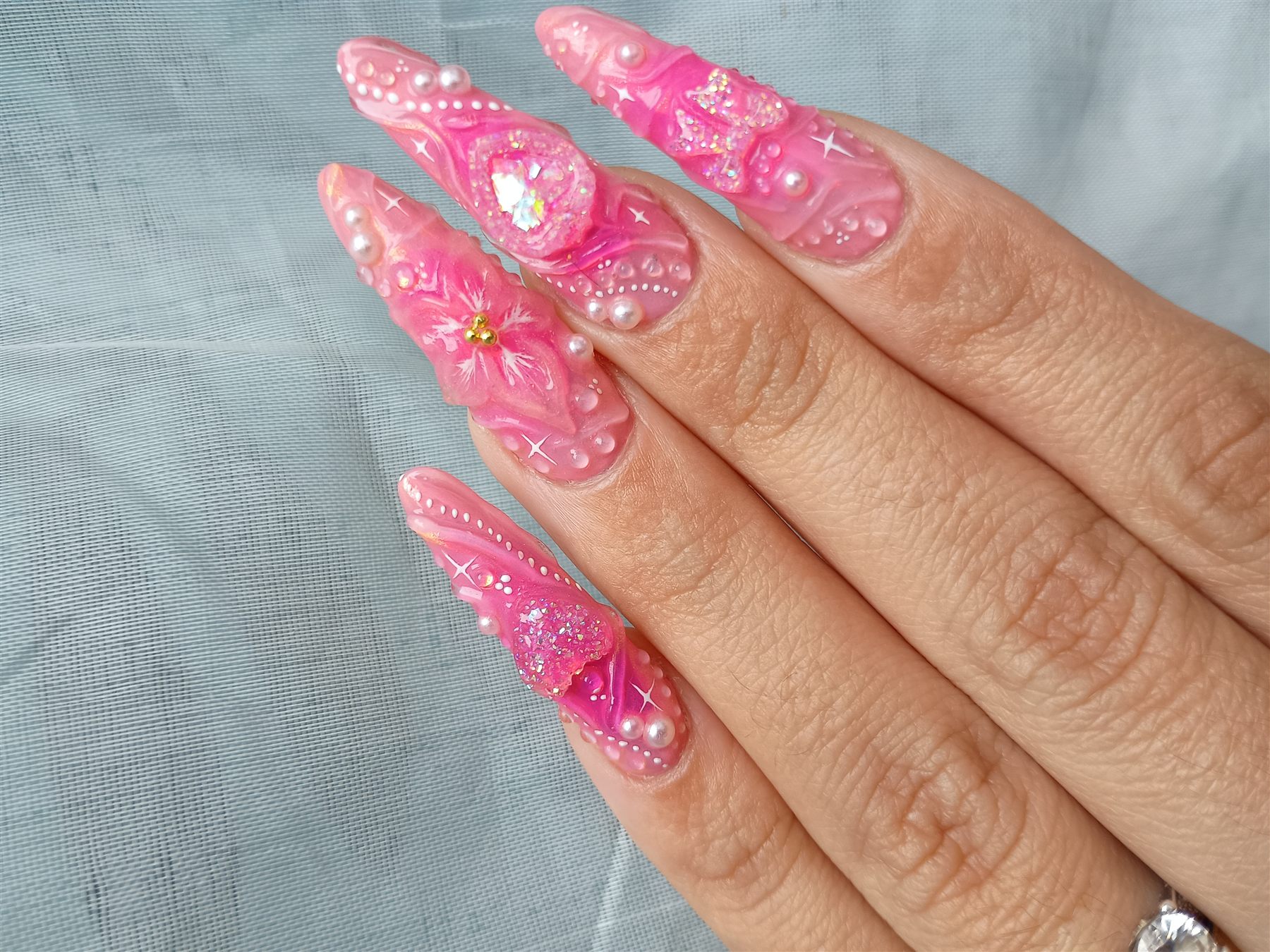 Dise&ntilde;o soft gel de Divine Nails